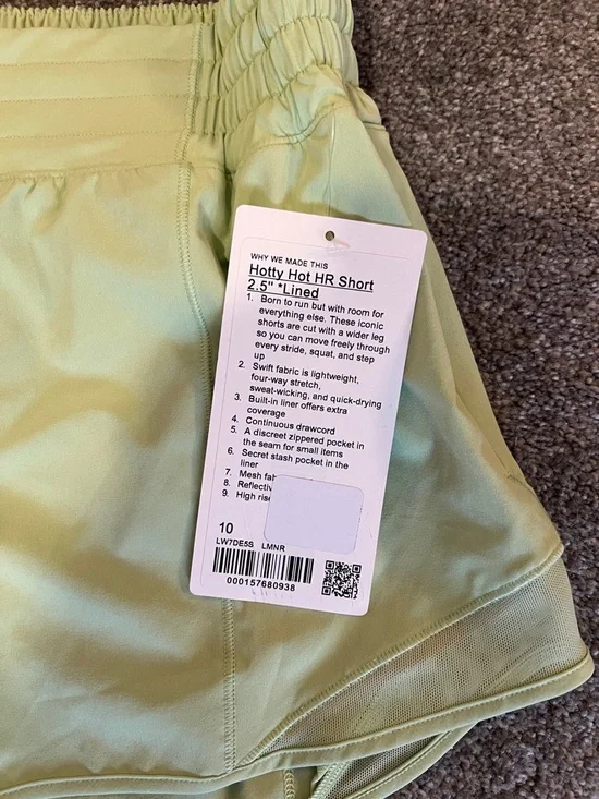 Lululemon Hotty Hot HR Short 2.5” Lined - Picture 2 of 2
